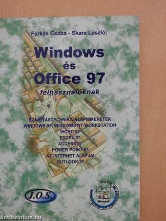 Windows és Office 97 felhasználóknak