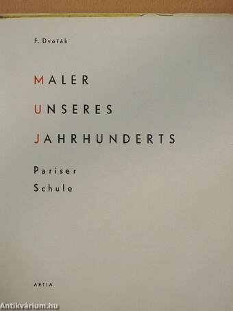 Maler Unseres Jahrhunderts