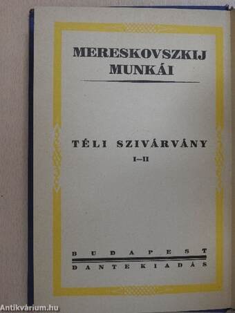 Téli szivárvány I-II.