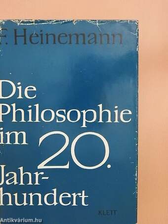 Die Philosophie im XX. Jahrhundert