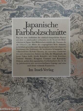 Japanische Farbholzschnitte