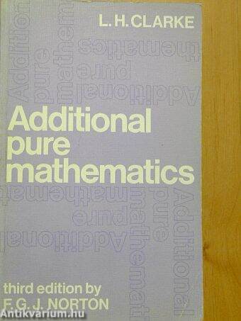 Additional Pure Mathematics