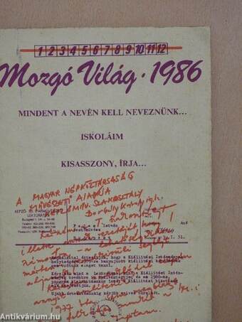 Mozgó Világ 1986. október