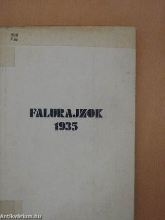 Falurajzok 1935