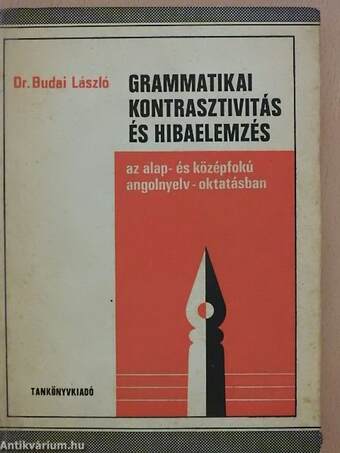 Grammatikai kontrasztivitás és hibaelemzés