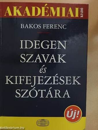 Idegen szavak és kifejezések szótára