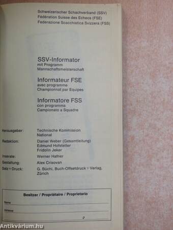 SSV-Informator 1981