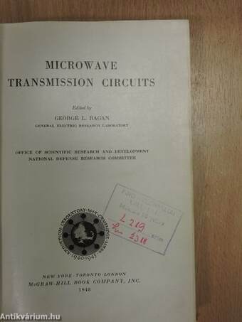 Microwave Transmission Circuits