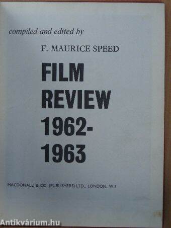 Film Review 1962-1963