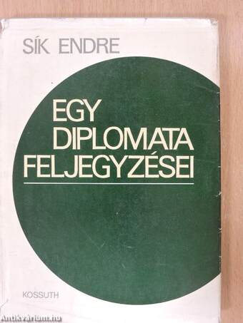 Egy diplomata feljegyzései