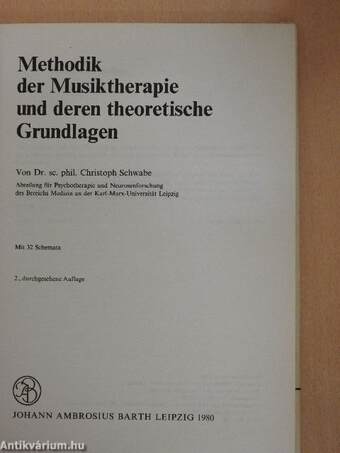 Methodik der Musiktherapie und deren theoretische Grundlagen