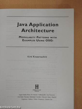 Java Application Architecture