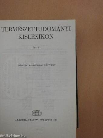 Természettudományi Kislexikon A-Z