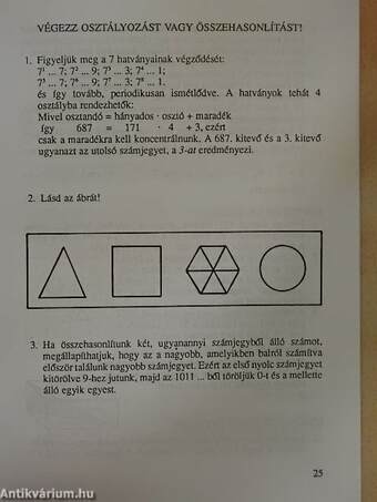 Középiskolába készülök matematikából - Megoldások