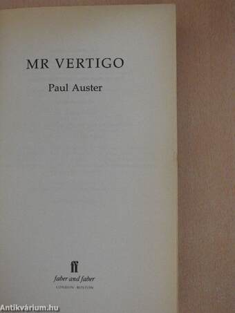 Mr Vertigo