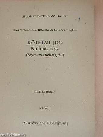 Kötelmi jog