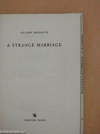 A strange marriage