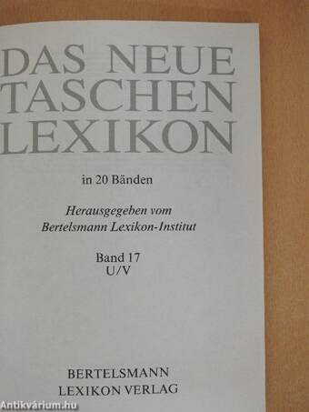 Das neue taschen Lexikon 17 (töredék)