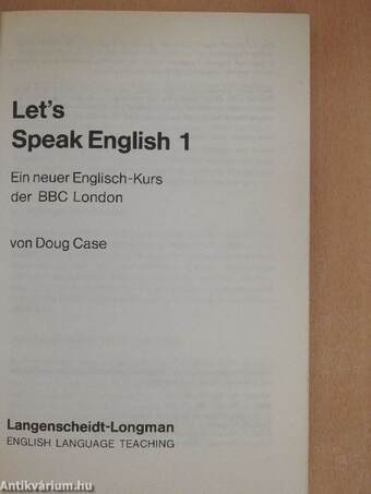 Let's Speak English 1-2