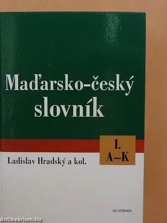 Mad'arsko-cesky slovník I-II.