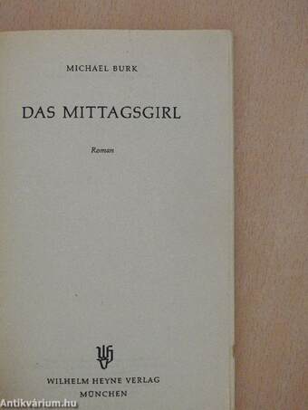 Das Mittagsgirl