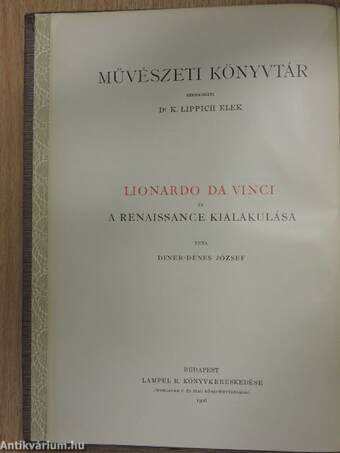 Lionardo da Vinci és a renaissance kialakulása