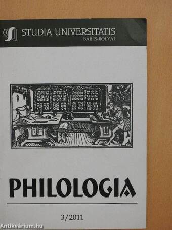 Studia Universitatis Babes-Bolyai Philologia 3/2011