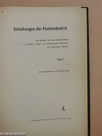 Schaltungen der Funkindustrie I. (töredék)