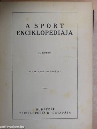 A sport enciklopédiája II. (töredék)