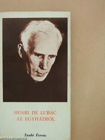 Henri de Lubac az egyházról