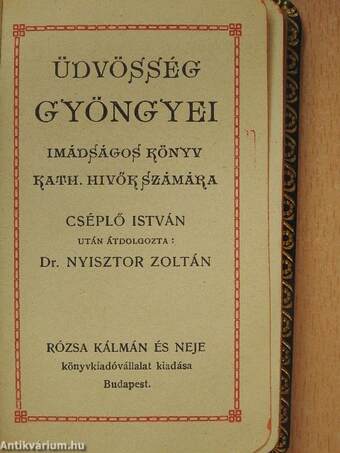 Üdvösség gyöngyei