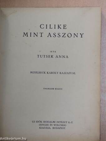 Cilike mint asszony