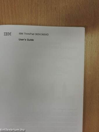 IBM ThinkPad 365X/365XD