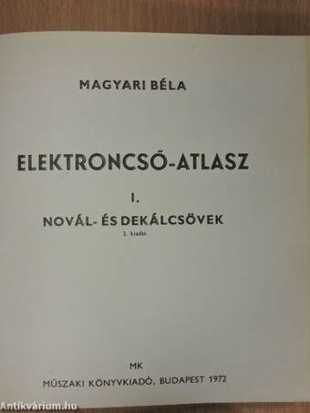 Elektroncső-Atlasz 1.