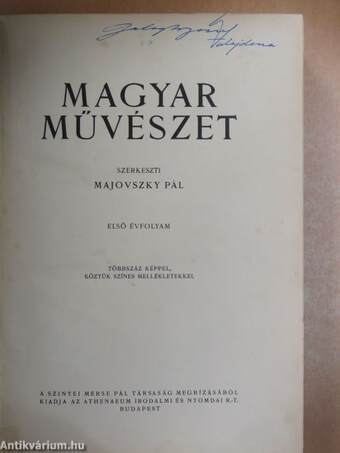 Magyar Művészet 1925/1-10