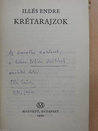 Krétarajzok (dedikált példány)