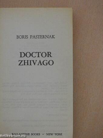 Doctor Zhivago 