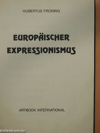 Europäischer Expressionismus