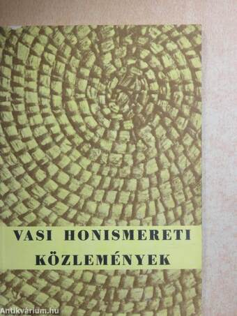 Vasi honismereti közlemények 1980. II.