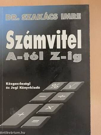 Számvitel A-tól Z-ig