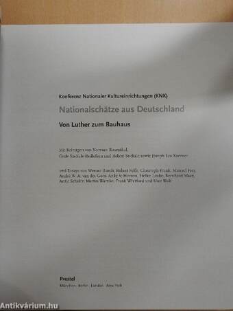 Nationalschätze aus Deutschland - Von Luther zum Bauhaus