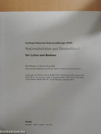 Nationalschätze aus Deutschland - Von Luther zum Bauhaus