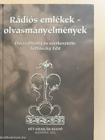 Rádiós emlékek - olvasmányélmények