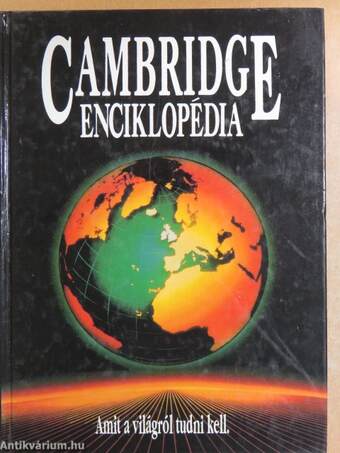 Cambridge enciklopédia I-II.