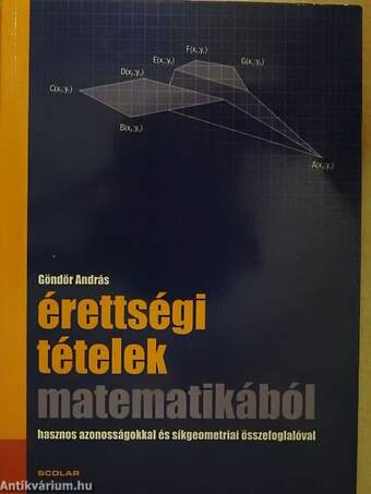 Érettségi tételek matematikából