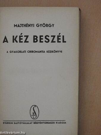 A kéz beszél