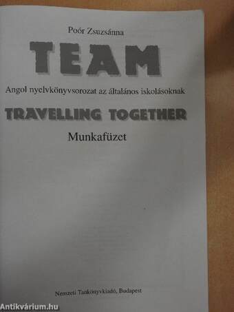 Team 3. - Travelling Together - Activity Book