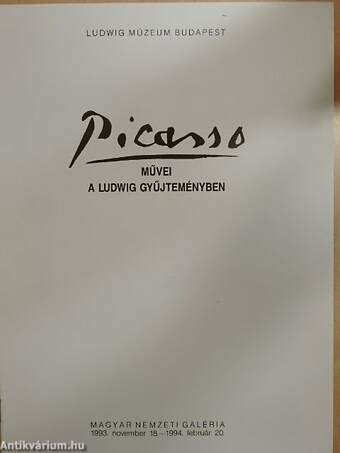 Picasso művei a Ludwig gyűjteményben