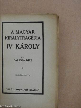 A magyar királytragédia