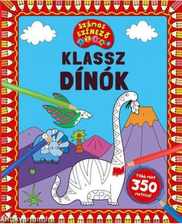 Klassz dínók - Számos színező